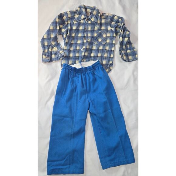 Vintage Boy's 3T Shirt Pant Overalls Vest 7 pc Healthtex Danny Dare Sears Mambro - Picture 11 of 16